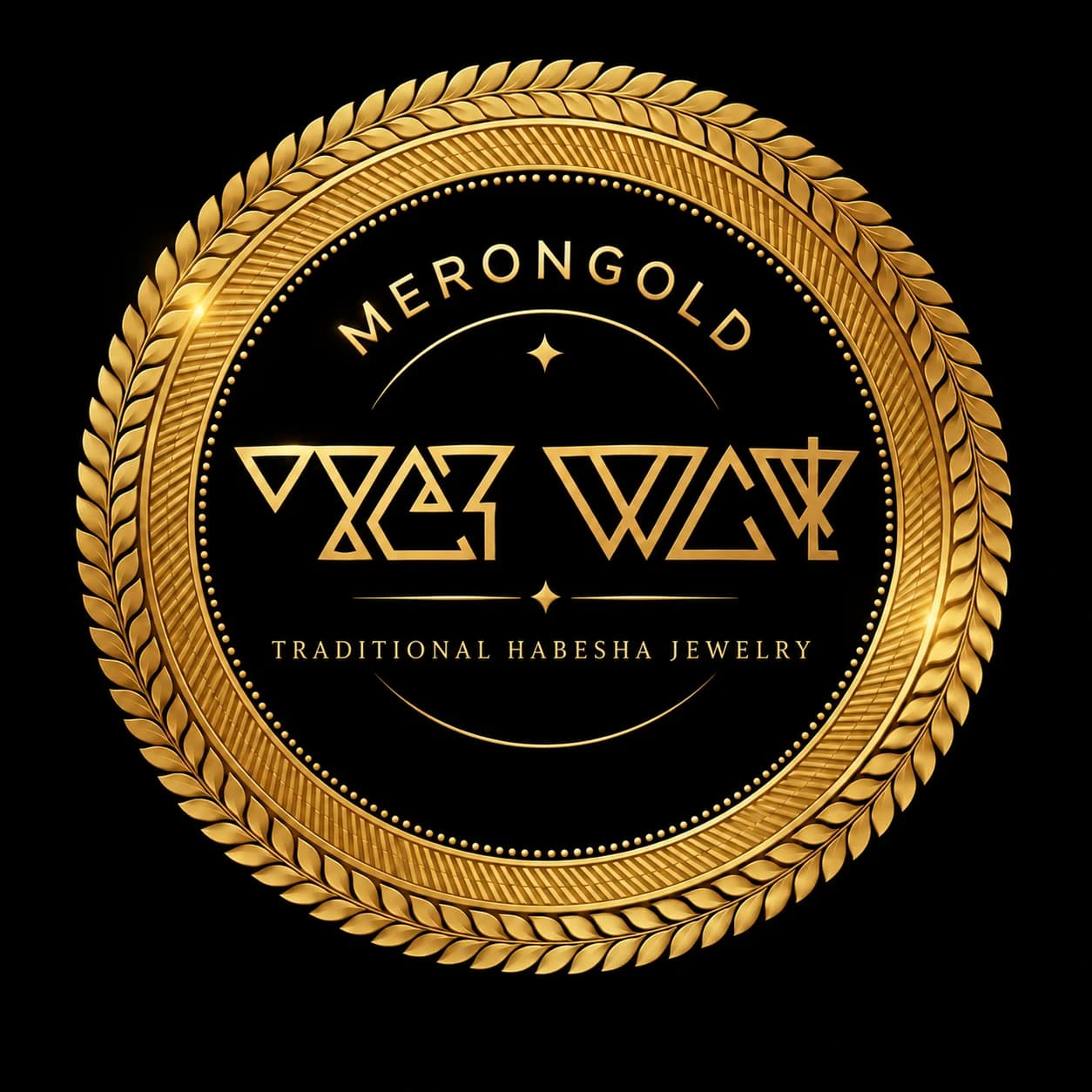 Traditional gold pieces from Meron Gold